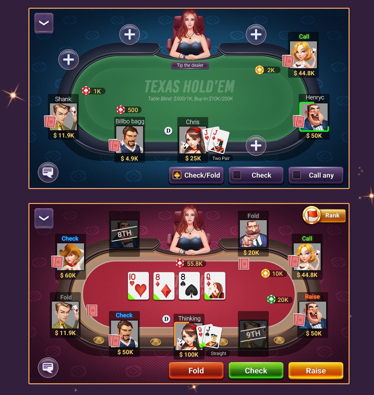 POP Slots آن لائن کیسینو میں اصل گیمز